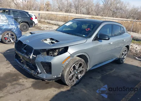 2025 BMW X2 M35I z USA, uszkodzony, nr VIN WBX83GM06S5113554